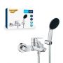 Bateria wannowo-prysznicowa ścienna starlight chrome 25283002 Grohe Start zdj.4