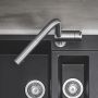 Bateria kuchenna stojąca supersteel 32168DC0 Grohe Minta zdj.5