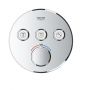 Bateria wannowo-prysznicowa podtynkowa termostatyczna starlight chrome 29121000 Grohe Grohtherm SmartControl zdj.4