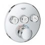 Bateria wannowo-prysznicowa podtynkowa termostatyczna starlight chrome 29121000 Grohe Grohtherm SmartControl zdj.1