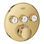Bateria wannowo-prysznicowa podtynkowa termostatyczna złota 29121GL0 Grohe Grohtherm SmartControl zdj.1