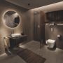 Bateria wannowo-prysznicowa podtynkowa termostatyczna brushed hard graphite 29126AL0 Grohe Grohtherm SmartControl zdj.3