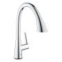 Bateria kuchenna stojąca starlight chrome 30219002 Grohe Zedra zdj.1