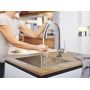 Bateria kuchenna stojąca starlight chrome 30219002 Grohe Zedra zdj.6