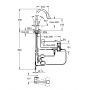 Bateria kuchenna stojąca starlight chrome 30219002 Grohe Zedra zdj.2