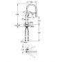Bateria kuchenna stojąca brushed cool sunrise 30294GN0 Grohe Essence zdj.2