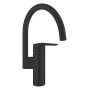 Bateria kuchenna stojąca czarna 304692430 Grohe Start zdj.1