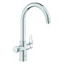 Bateria do filtra wody stojąca starlight chrome 30592000 Grohe Blue zdj.1