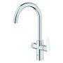 Bateria do filtra wody stojąca starlight chrome 30592000 Grohe Blue zdj.3