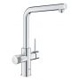 Bateria kuchenna do filtra wody stojąca chrom 30600000 Grohe Blue zdj.1