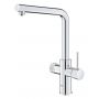 Bateria kuchenna do filtra wody stojąca chrom 30600000 Grohe Blue zdj.3