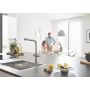 Bateria kuchenna z filtrem stojąca supersteel 31454DC1 Grohe Blue zdj.6