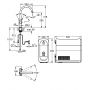 Bateria kuchenna z filtrem stojąca brushed warm sunset 31455DL1 Grohe Blue zdj.3