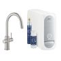 Bateria kuchenna z filtrem stojąca supersteel 31541DC0 Grohe Blue zdj.1