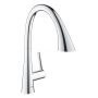 Bateria kuchenna stojąca starlight chrome 32294002 Grohe Zedra zdj.1