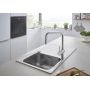 Bateria kuchenna stojąca supersteel 32322DC2 Grohe Minta zdj.5