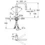 Bateria kuchenna stojąca supersteel 32322DC2 Grohe Minta zdj.2