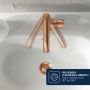 Bateria umywalkowa stojąca brushed warm sunset 32628DL1 Grohe Essence zdj.3