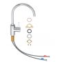 Bateria kuchenna stojąca starlight chrome 32843002 Grohe Eurosmart Cosmopolitan zdj.4