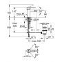 Bateria bidetowa stojąca starlight chrome 32935001 Grohe Essence zdj.2