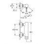 Bateria prysznicowa ścienna starlight chrome 33636001 Grohe Essence zdj.2