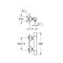 Bateria prysznicowa ścienna termostatyczna hard graphite 34065A02 Grohe Grohtherm 1000 Cosmopolitan M zdj.2