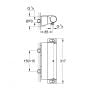 Bateria prysznicowa ścienna termostatyczna starlight chrome 34469001 Grohe Grohtherm 2000 zdj.2