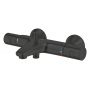 Bateria wannowo-prysznicowa ścienna termostatyczna czarna 345982430 Grohe Precision zdj.3