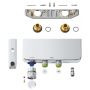 Bateria wannowo-prysznicowa ścienna termostatyczna starlight chrome 34718000 Grohe Grohtherm SmartControl zdj.4