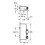 Bateria wannowo-prysznicowa ścienna termostatyczna starlight chrome 34718000 Grohe Grohtherm SmartControl zdj.2
