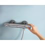 Bateria wannowo-prysznicowa ścienna termostatyczna starlight chrome 34788000 Grohe Precision Feel zdj.4