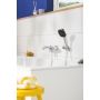 Bateria wannowo-prysznicowa ścienna termostatyczna starlight chrome 34788000 Grohe Precision Feel zdj.8