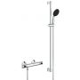 Bateria prysznicowa ścienna termostatyczna starlight chrome 34805001 Grohe Precision Flow zdj.1