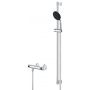 Bateria prysznicowa ścienna termostatyczna starlight chrome 34805001 Grohe Precision Flow zdj.4