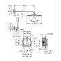 Bateria wannowo-prysznicowa 348802430 Grohe Precision zdj.2