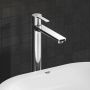 Bateria umywalkowa stojąca starlight chrome 23405001 Grohe Lineare zdj.10