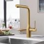 Bateria kuchenna stojąca brushed cool sunrise 30270GN0 Grohe Essence zdj.4