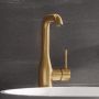 Bateria umywalkowa stojąca brushed cool sunrise 32628GN1 Grohe Essence zdj.6