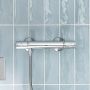 Bateria prysznicowa ścienna termostatyczna starlight chrome 34854001 Grohe Precision Start zdj.6
