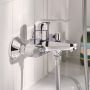 Bateria wannowo-prysznicowa ścienna chrom 24335001 Grohe Swift zdj.8