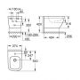 Bidet wiszący 39208000 Grohe Euro Ceramic zdj.2
