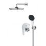 Zestaw prysznicowy podtynkowy z deszczownicą chrom 25293000 Grohe Start Edge zdj.3