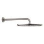 Deszczownica z ramieniem 31x31 cm okrągła brushed hard graphite 26066AL0 Grohe Rainshower zdj.1