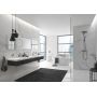 Zestaw prysznicowy ścienny termostatyczny z deszczownicą brushed hard graphite 26075AL0 Grohe Euphoria zdj.3