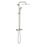 Zestaw prysznicowy ścienny termostatyczny z deszczownicą supersteel 26075DC0 Grohe Euphoria zdj.1