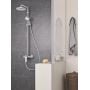 Zestaw prysznicowy ścienny z deszczownicą starlight chrome 26224001 Grohe Tempesta zdj.4