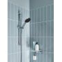 Zestaw prysznicowy ścienny chrom 26398001 Grohe Vitalio Comfort zdj.4
