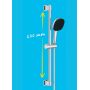 Zestaw prysznicowy ścienny chrom 26398001 Grohe Vitalio Comfort zdj.6