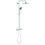 Zestaw prysznicowy ścienny termostatyczny z deszczownicą starlight chrome 26403001 Grohe Vitalio Joy zdj.1