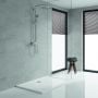 Zestaw prysznicowy ścienny termostatyczny z deszczownicą starlight chrome 26403001 Grohe Vitalio Joy zdj.3
